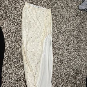 Oh Polly Embellished Maxi Skirt